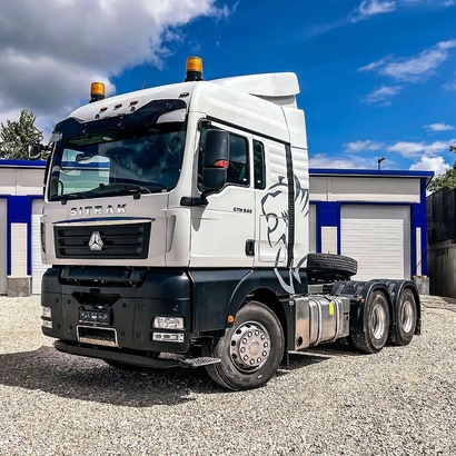 Тягач SITRAK C7H 6x4 540 МКПП+КОМ, ПНЕВМА, G(М), 1250